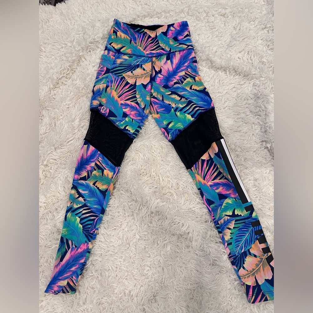 VS Pink Colorful Leggings